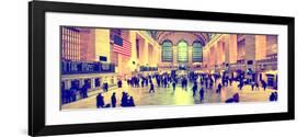 Panoramic View - Grand Central Terminal at 42nd Street and Park Avenue in Midtown Manhattan-Philippe Hugonnard-Framed Photographic Print