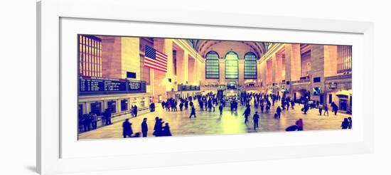 Panoramic View - Grand Central Terminal at 42nd Street and Park Avenue in Midtown Manhattan-Philippe Hugonnard-Framed Photographic Print