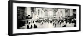 Panoramic View - Grand Central Terminal at 42nd Street and Park Avenue in Midtown Manhattan-Philippe Hugonnard-Framed Photographic Print