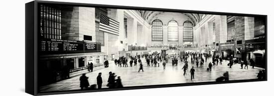 Panoramic View - Grand Central Terminal at 42nd Street and Park Avenue in Midtown Manhattan-Philippe Hugonnard-Framed Stretched Canvas