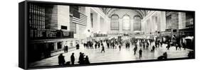 Panoramic View - Grand Central Terminal at 42nd Street and Park Avenue in Midtown Manhattan-Philippe Hugonnard-Framed Stretched Canvas