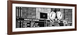 Panoramic View - Grand Central Terminal's Four-Sided Seth Thomas Clock - Manhattan - New York-Philippe Hugonnard-Framed Photographic Print