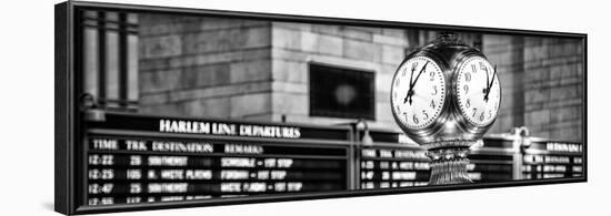 Panoramic View - Grand Central Terminal's Four-Sided Seth Thomas Clock - Manhattan - New York-Philippe Hugonnard-Framed Photographic Print