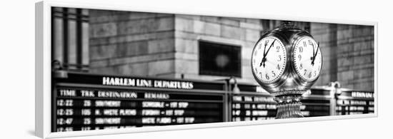 Panoramic View - Grand Central Terminal's Four-Sided Seth Thomas Clock - Manhattan - New York-Philippe Hugonnard-Framed Photographic Print