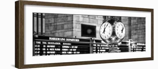 Panoramic View - Grand Central Terminal's Four-Sided Seth Thomas Clock - Manhattan - New York-Philippe Hugonnard-Framed Photographic Print