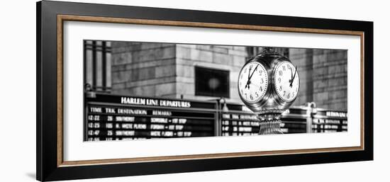 Panoramic View - Grand Central Terminal's Four-Sided Seth Thomas Clock - Manhattan - New York-Philippe Hugonnard-Framed Photographic Print