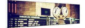 Panoramic View - Grand Central Terminal's Four-Sided Seth Thomas Clock - Manhattan - New York-Philippe Hugonnard-Mounted Photographic Print