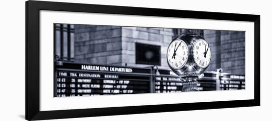 Panoramic View - Grand Central Terminal's Four-Sided Seth Thomas Clock - Manhattan - New York-Philippe Hugonnard-Framed Photographic Print