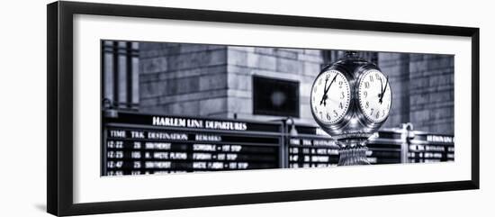 Panoramic View - Grand Central Terminal's Four-Sided Seth Thomas Clock - Manhattan - New York-Philippe Hugonnard-Framed Photographic Print