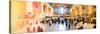Panoramic View - Instants of NY Series - Grand Central Terminal at 42nd Street and Park Avenue-Philippe Hugonnard-Stretched Canvas