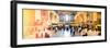 Panoramic View - Instants of NY Series - Grand Central Terminal at 42nd Street and Park Avenue-Philippe Hugonnard-Framed Photographic Print