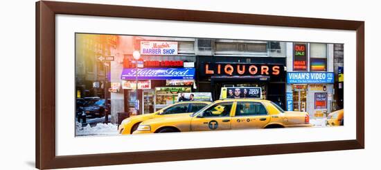 Panoramic View - Instants of NY Series-Philippe Hugonnard-Framed Photographic Print