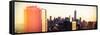 Panoramic View - Instants of NY Series-Philippe Hugonnard-Framed Stretched Canvas