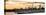 Panoramic View - Jetty View with Manhattan and One World Trade Center (1WTC) at Sunset-Philippe Hugonnard-Stretched Canvas