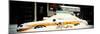 Panoramic View - NYC Yellow Cab Buried in Snow - Manhattan - New York - United States - USA-Philippe Hugonnard-Mounted Photographic Print