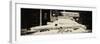 Panoramic View - NYC Yellow Cab Buried in Snow-Philippe Hugonnard-Framed Photographic Print