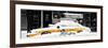 Panoramic View - NYC Yellow Cab Buried in Snow-Philippe Hugonnard-Framed Photographic Print