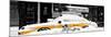 Panoramic View - NYC Yellow Cab Buried in Snow-Philippe Hugonnard-Mounted Photographic Print