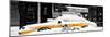 Panoramic View - NYC Yellow Cab Buried in Snow-Philippe Hugonnard-Mounted Photographic Print