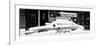 Panoramic View - NYC Yellow Cab Buried in Snow-Philippe Hugonnard-Framed Photographic Print