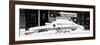 Panoramic View - NYC Yellow Cab Buried in Snow-Philippe Hugonnard-Framed Photographic Print