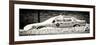 Panoramic View - NYC Yellow Taxi Buried in Snow-Philippe Hugonnard-Framed Photographic Print