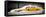 Panoramic View - NYC Yellow Taxi Buried in Snow-Philippe Hugonnard-Framed Stretched Canvas