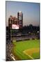 Panoramic view of 29,183 baseball fans at Citizens Bank Park, Philadelphia, PA, who are watching...-null-Mounted Photographic Print