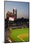 Panoramic view of 29,183 baseball fans at Citizens Bank Park, Philadelphia, PA, who are watching...-null-Mounted Photographic Print