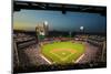 Panoramic view of 29,183 baseball fans at Citizens Bank Park, Philadelphia, PA, who are watching...-null-Mounted Photographic Print