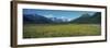 Panoramic View of a Mountain Range, Alaska Route 1, Turnagain Arm, Alaska, USA-null-Framed Photographic Print