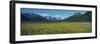 Panoramic View of a Mountain Range, Alaska Route 1, Turnagain Arm, Alaska, USA-null-Framed Photographic Print