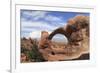 Panoramic View of Arches in Arches National Park, Utah, USA-Mark Taylor-Framed Photographic Print