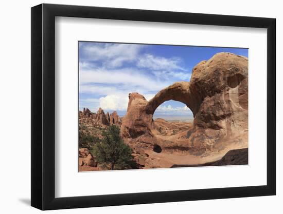 Panoramic View of Arches in Arches National Park, Utah, USA-Mark Taylor-Framed Photographic Print