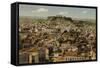 Panoramic View of Athens-null-Framed Stretched Canvas