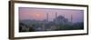 Panoramic View of Aya Sophia Mosque at Dawn, Unesco World Heritage Site, Turkey-Lee Frost-Framed Photographic Print