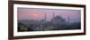 Panoramic View of Aya Sophia Mosque at Dawn, Unesco World Heritage Site, Turkey-Lee Frost-Framed Photographic Print