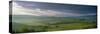 Panoramic View of Belvedere and the Val D'Orcia at Dawn, Tuscany, Italy-Lee Frost-Stretched Canvas