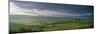 Panoramic View of Belvedere and the Val D'Orcia at Dawn, Tuscany, Italy-Lee Frost-Mounted Photographic Print