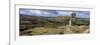 Panoramic view of Bowerman's Nose granite rock formation, near Manaton, Dartmoor National Park-Stuart Black-Framed Photographic Print