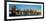 Panoramic View of Brooklyn Bridge and East River at Sunrise with New York City-null-Framed Photographic Print