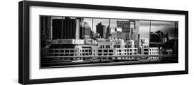 Panoramic View of Brooklyn Bridge of the Watchtower Building-Philippe Hugonnard-Framed Photographic Print