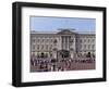 Panoramic View of Buckingham Palace, London, England, United Kingdom-Raj Kamal-Framed Photographic Print