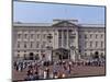 Panoramic View of Buckingham Palace, London, England, United Kingdom-Raj Kamal-Mounted Photographic Print