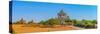 Panoramic View of Buddhist Temples in Bagan-photoroman-Stretched Canvas