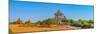 Panoramic View of Buddhist Temples in Bagan-photoroman-Mounted Photographic Print