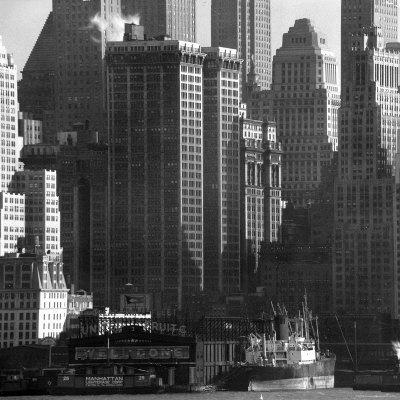 'Panoramic View of Buildings in Lower Manhattan Taken from the New