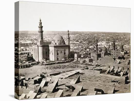 Panoramic View of Cairo by Francis Frith-null-Stretched Canvas