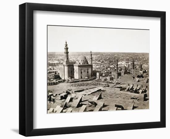 Panoramic View of Cairo by Francis Frith-null-Framed Giclee Print