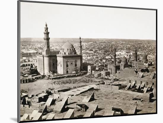 Panoramic View of Cairo by Francis Frith-null-Mounted Giclee Print